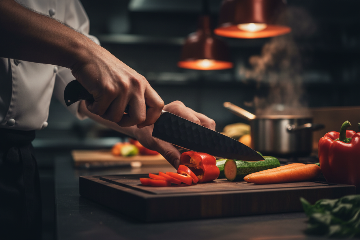 Wengeflow D2 Kitchen Knife Set – 4 Piece