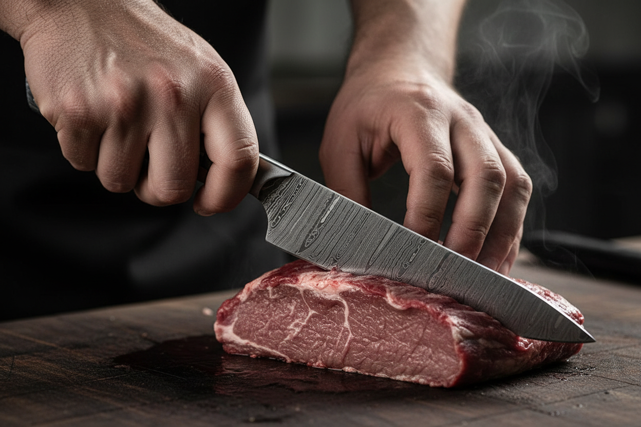 Wildgrove Damascus Kitchen Knife Set – 5 Piece