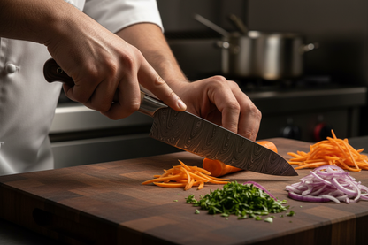 Twistcraft Damascus Kitchen Knife Set – 6 Piece